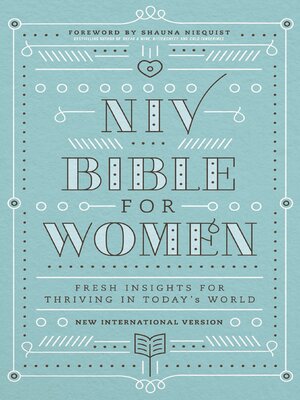 cover image of NIV, Bible for Women